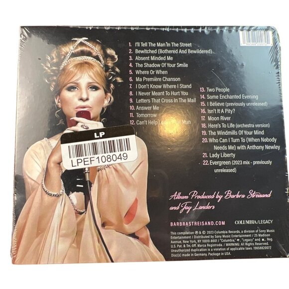 Barbra Streisand Evergreens CD 22 Songs Personally Selected By Barbra Lot Of 4 - Picture 4 of 7